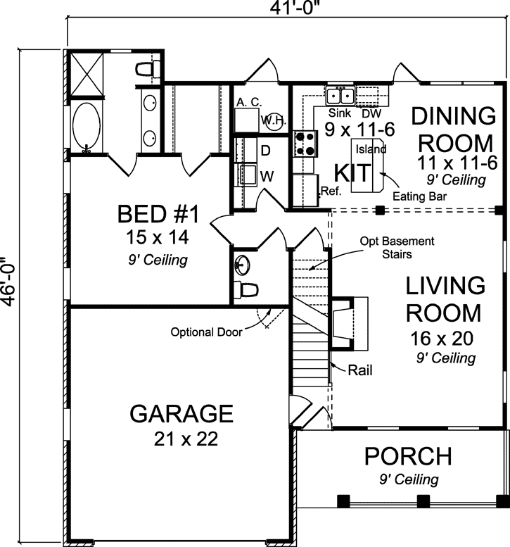 Main Floor Plan: 11-374