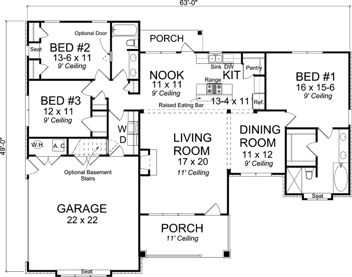 Main Floor Plan: 11-377