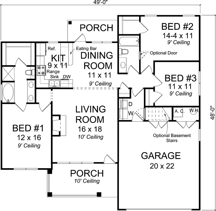 Main Floor Plan: 11-378