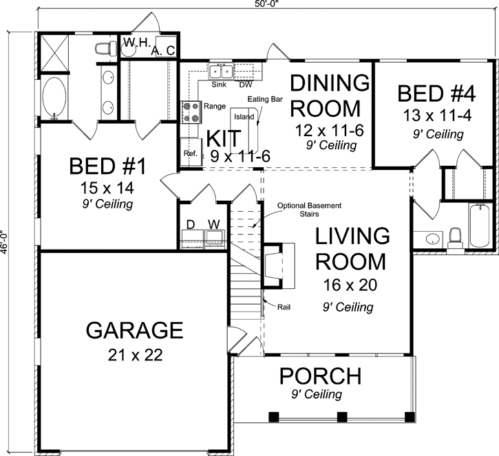 Main Floor Plan: 11-381