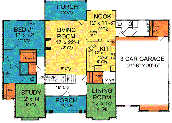 Main Floor Plan: 11-398