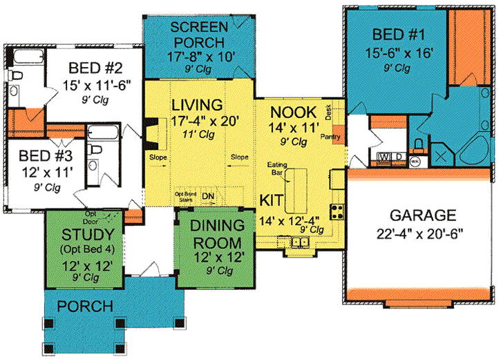 Main Floor Plan: 11-399