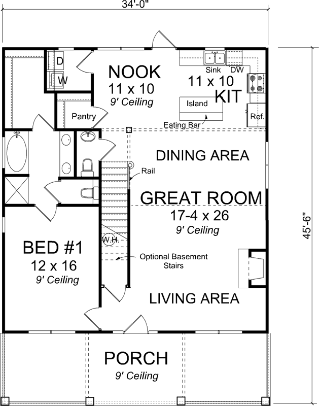 Main Floor Plan: 11-403