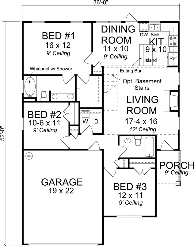 Main Floor Plan: 11-409