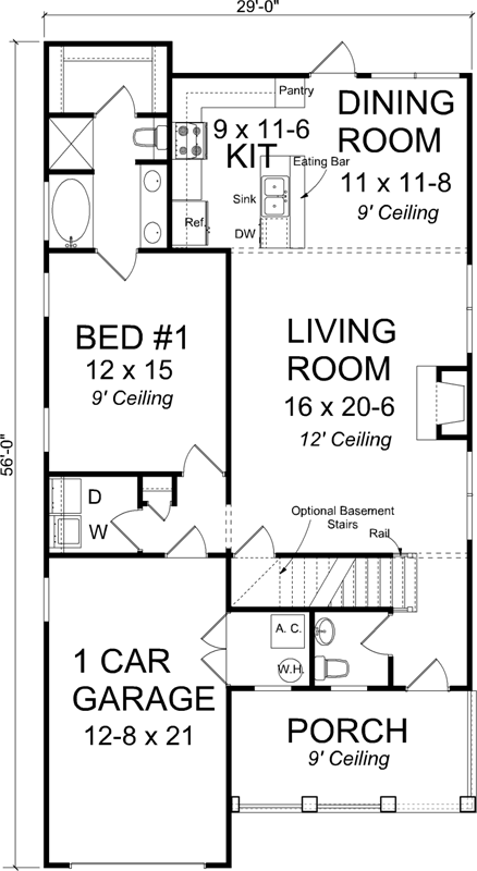 Main Floor Plan: 11-411