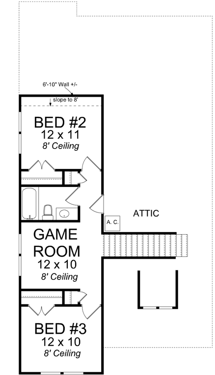 Upper/Second Floor Plan: 11-411