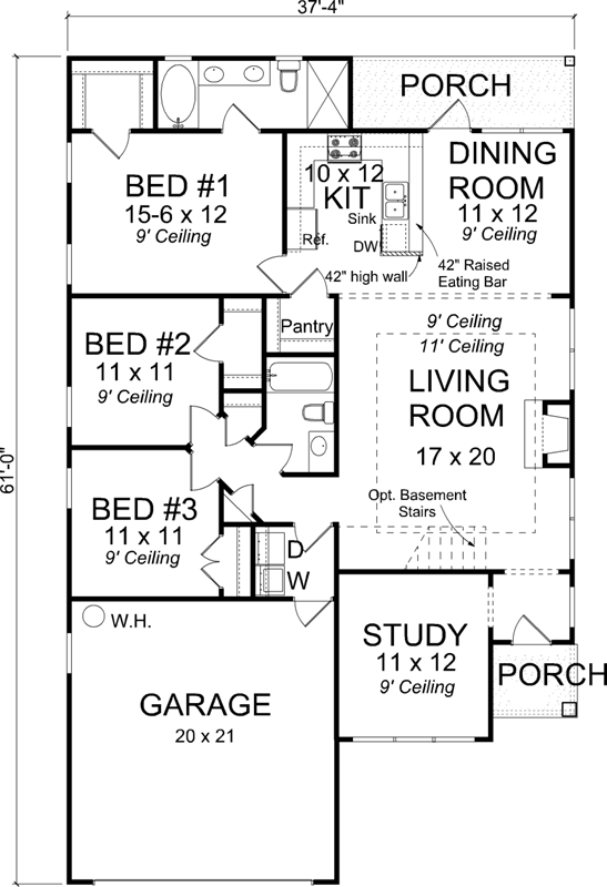 Main Floor Plan: 11-414