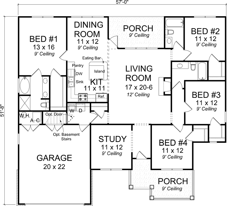 Main Floor Plan: 11-415