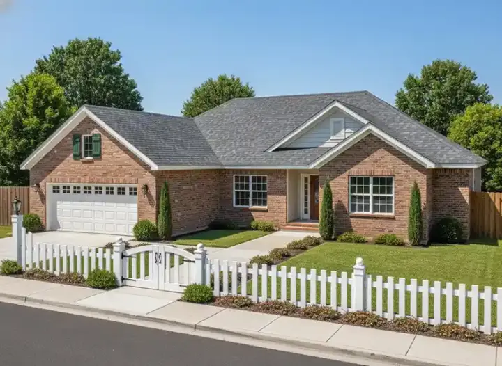 Traditional house plans 11-418 - front exterior, 1,831 sq ft, 5 bed, 3 bath house plans | Monster House Plans