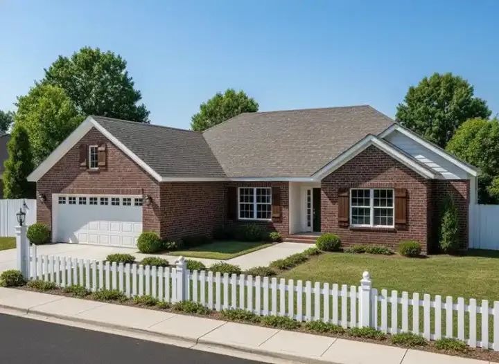 Traditional house plans 11-419 - front exterior, 1,648 sq ft, 5 bed, 3 bath house plans | Monster House Plans