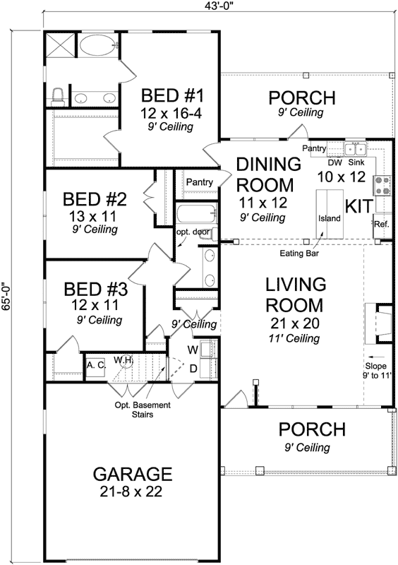 Main Floor Plan: 11-426