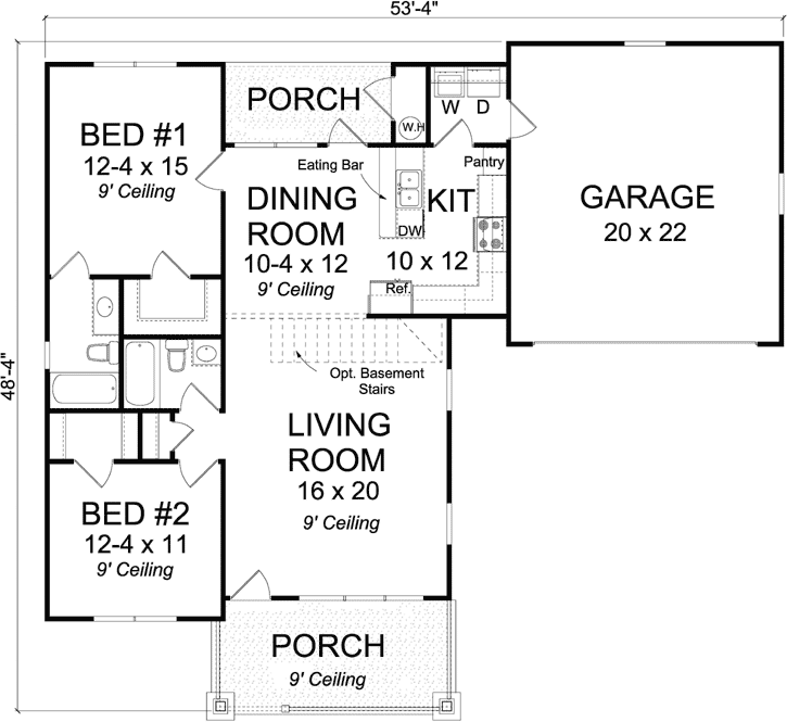 Main Floor Plan: 11-428