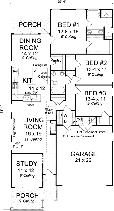 Main Floor Plan: 11-432