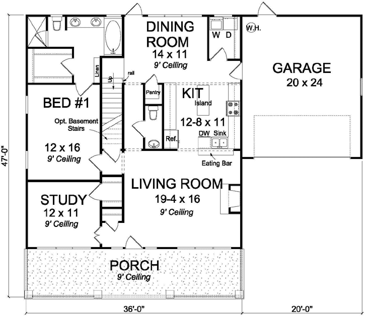 Main Floor Plan: 11-442