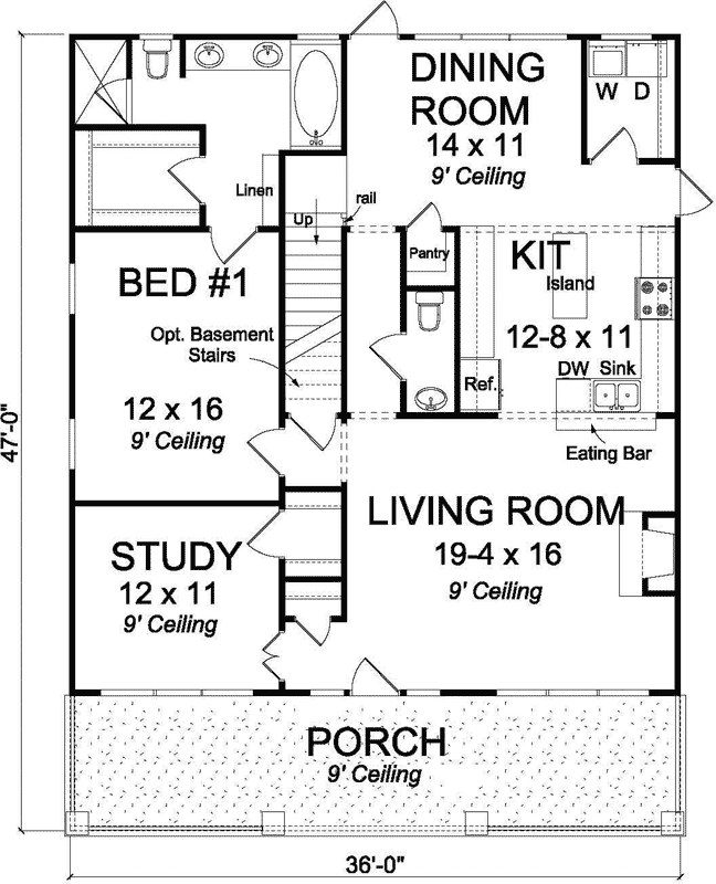 Main Floor Plan: 11-443