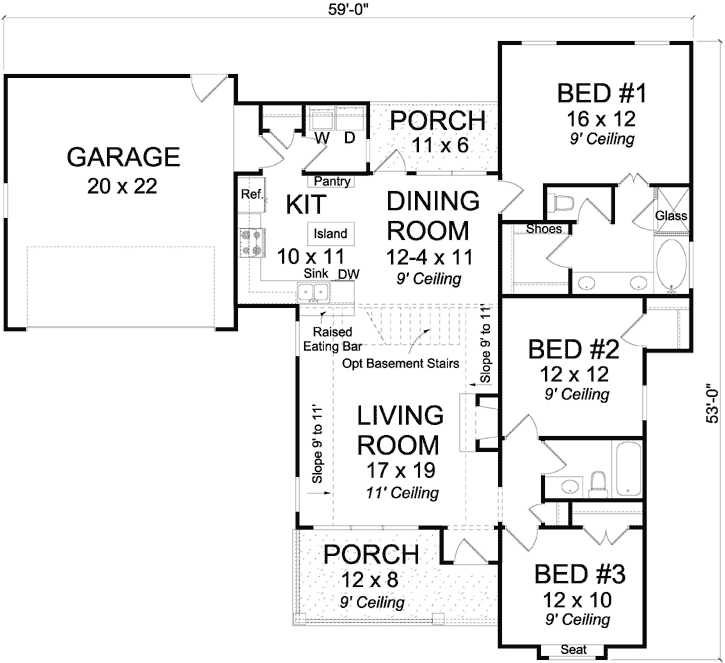 Main Floor Plan: 11-446