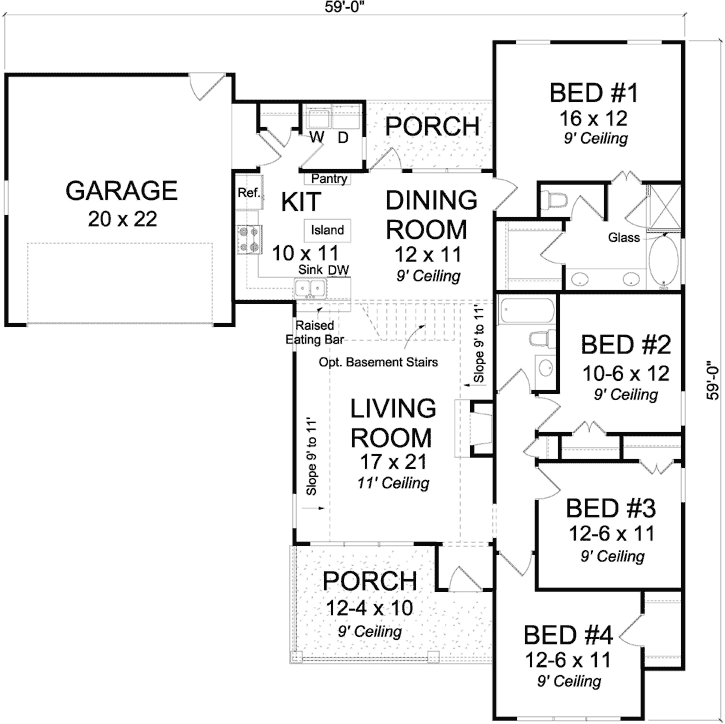 Main Floor Plan: 11-447