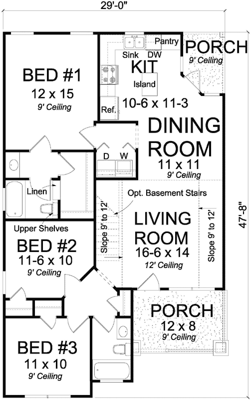 Main Floor Plan: 11-448