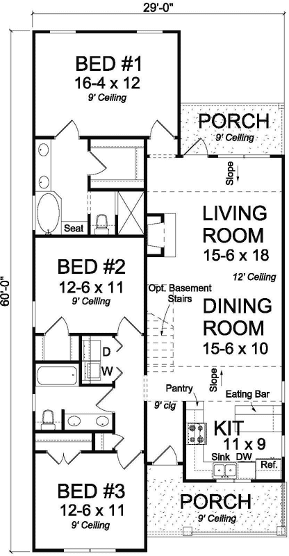 Main Floor Plan: 11-455