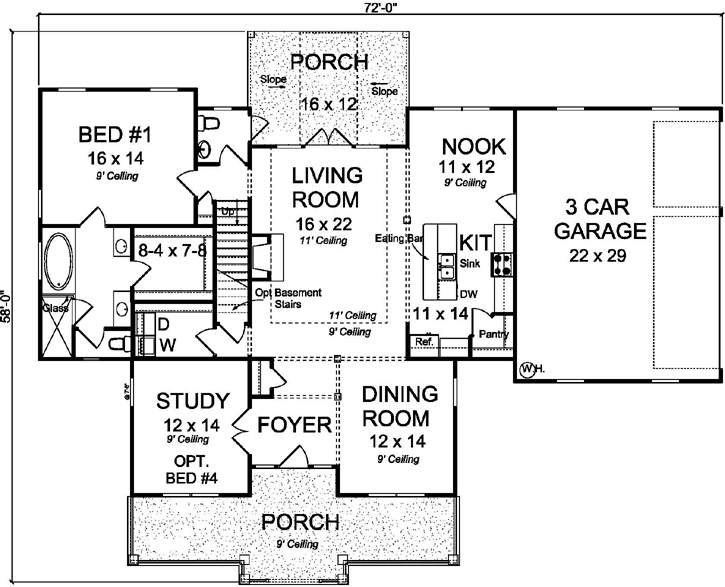 Main Floor Plan: 11-457