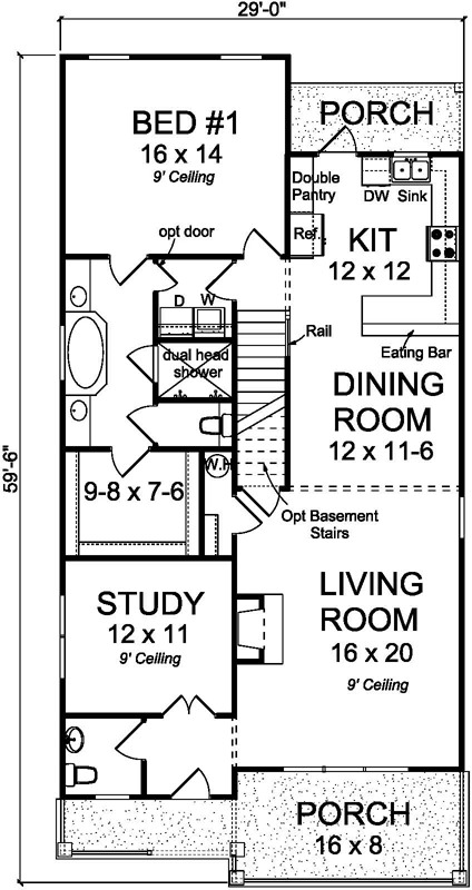 Main Floor Plan: 11-462