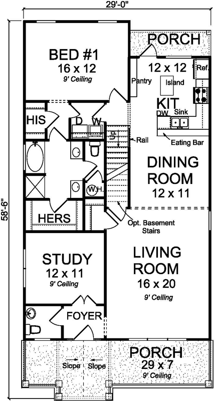 Main Floor Plan: 11-465