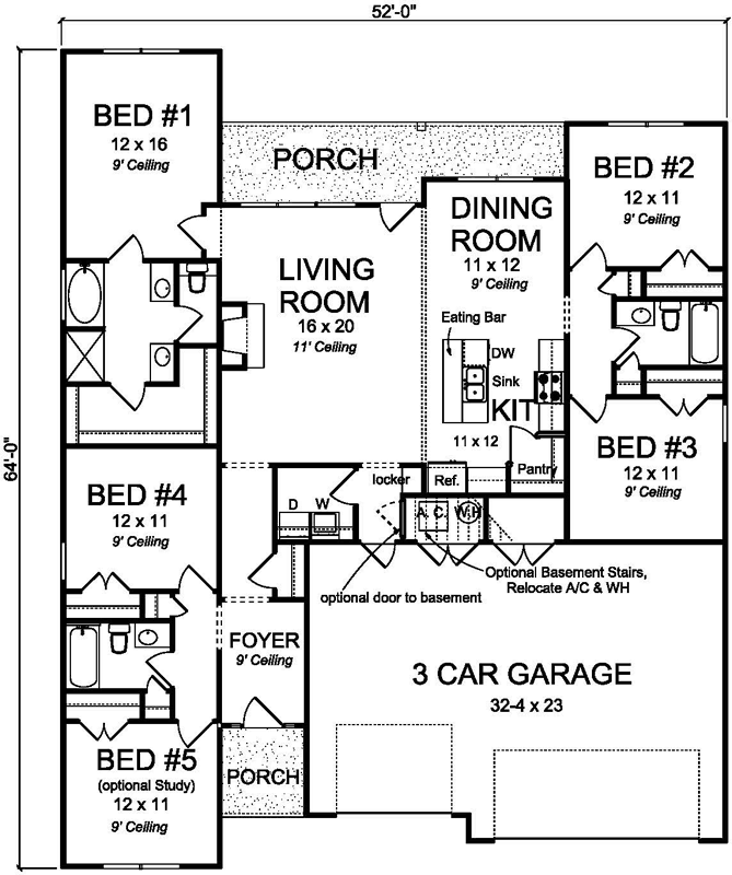 Main Floor Plan: 11-467