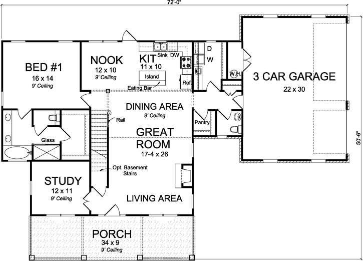 Main Floor Plan: 11-469