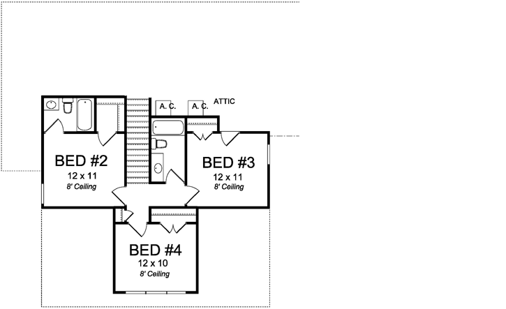 Upper/Second Floor Plan: 11-469