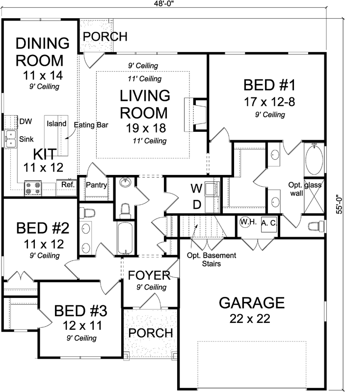 Main Floor Plan: 11-471