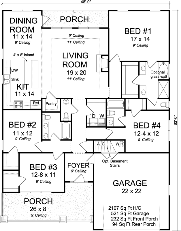 Main Floor Plan: 11-472