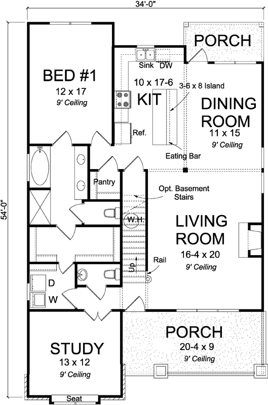 Main Floor Plan: 11-474