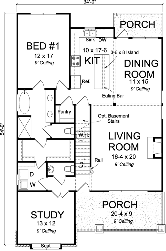 Main Floor Plan: 11-476