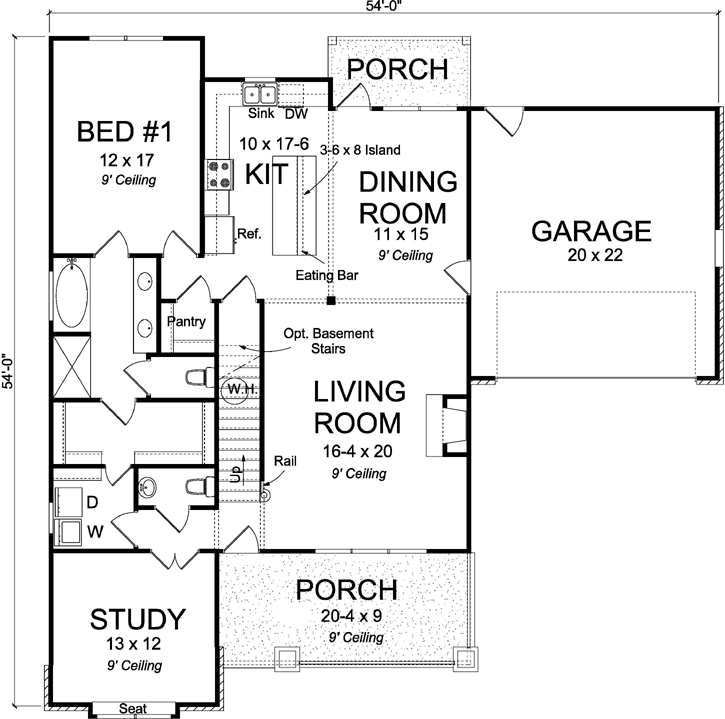 Main Floor Plan: 11-477
