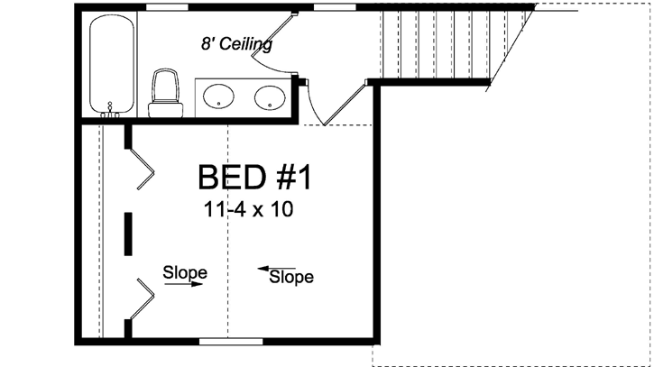 Upper/Second Floor Plan: 11-480