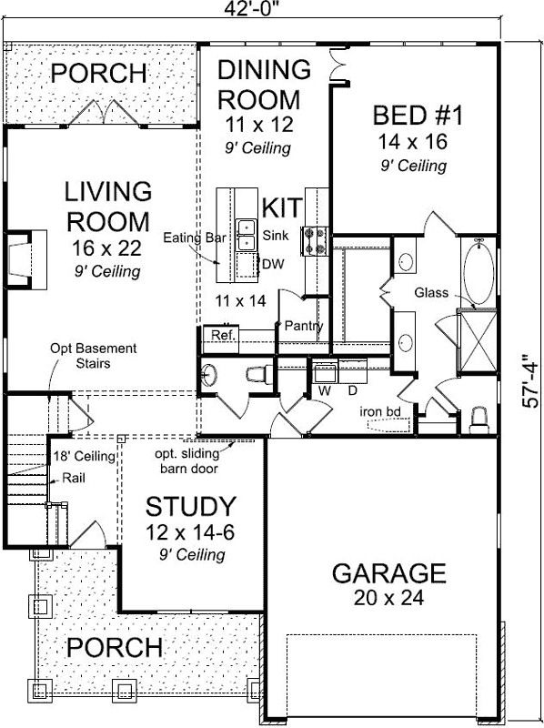Main Floor Plan: 11-484
