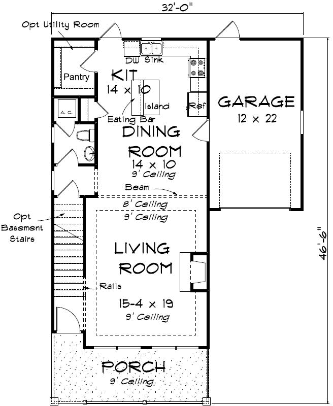 Main Floor Plan: 11-487