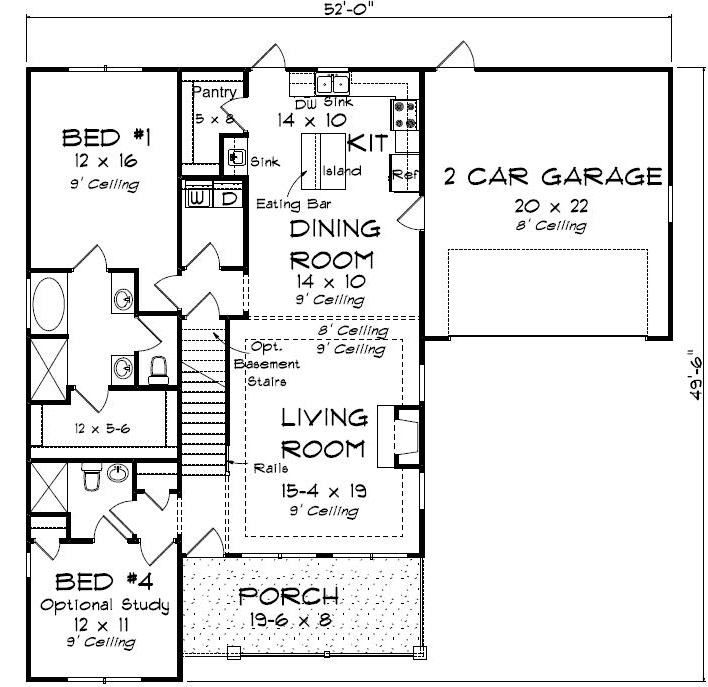 Main Floor Plan: 11-488
