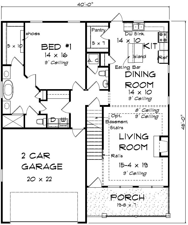 Main Floor Plan: 11-490