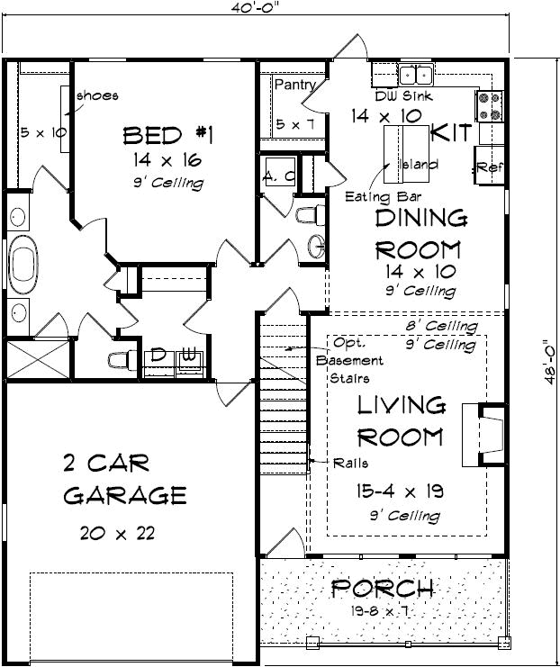 Main Floor Plan: 11-491