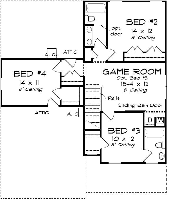 Upper/Second Floor Plan: 11-491