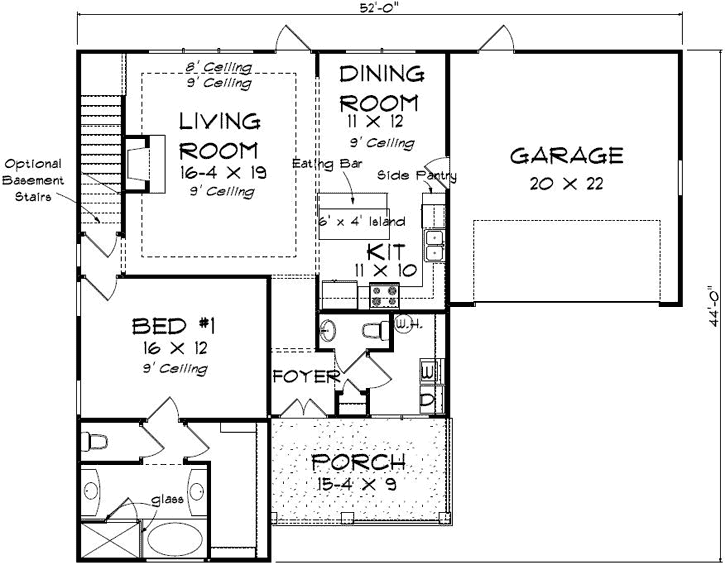 Main Floor Plan: 11-494