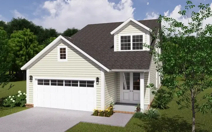Traditional house plans 11-510 - front exterior, 2,148 sq ft, 3 bed, 2 bath house plans | Monster House Plans