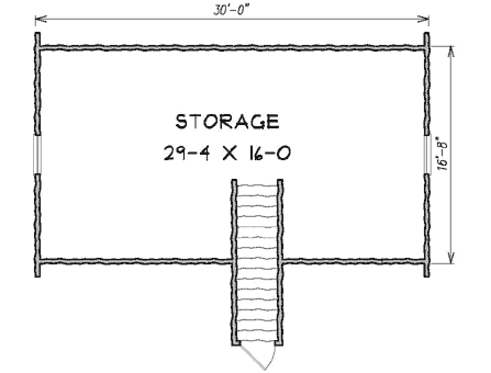 Upper/Second Floor Plan 111-108