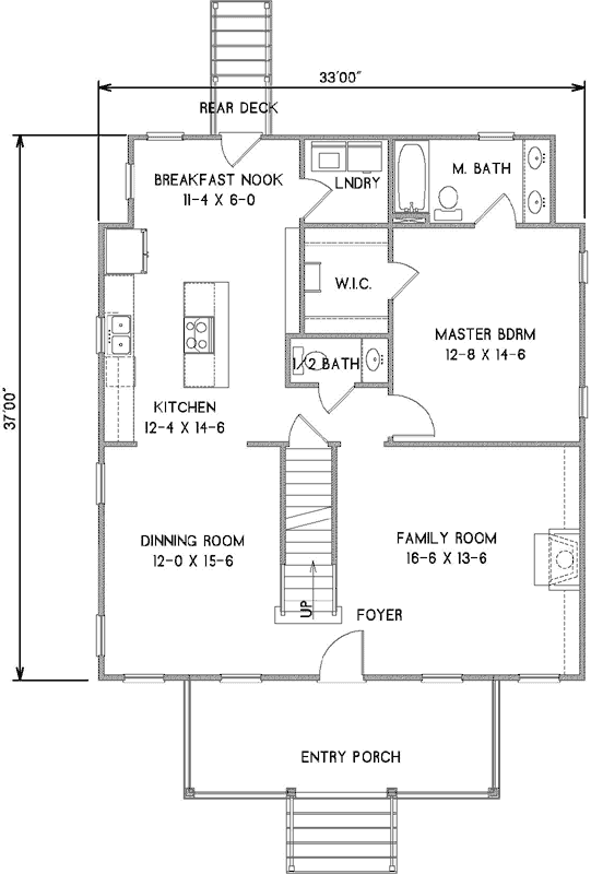 Main Floor Plan: 111-109