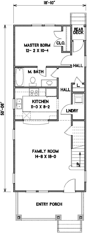 Main Floor Plan: 111-112