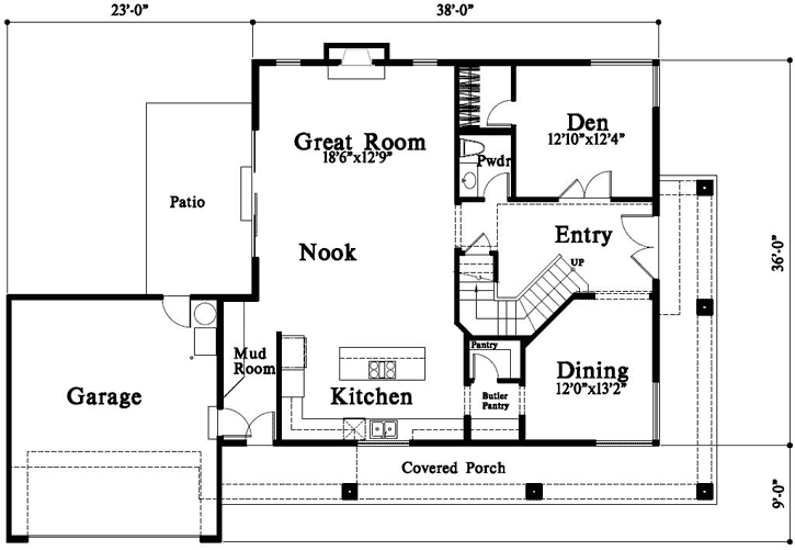 Main Floor Plan: 113-101