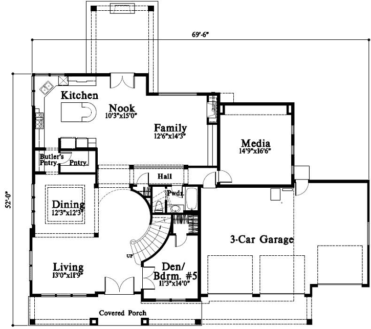 Main Floor Plan: 113-103