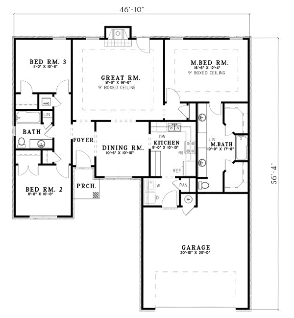 Main Floor Plan: 12-1003