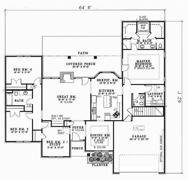 Main Floor Plan: 12-1008